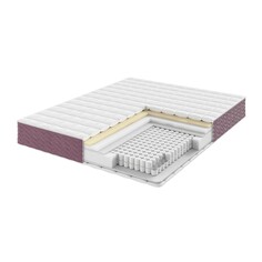 Матрас Rose line 140x200 с пружинным блоком Pocket Spring Hard Лазурит