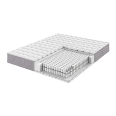 Матрас Grey line 90x200 с двойным пружинным блоком Pocket Spring Standart Лазурит