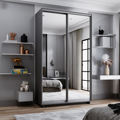 Шкаф-купе 2-дверный Фреско Лазурит