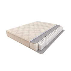 Матрас Савоярди Hard 140x200 с пружинным блоком Pocket Spring Лазурит