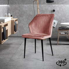 Стул поворотный Берг 360° Лазурит