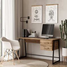 Письменный стол Кассия 1,4 Лазурит