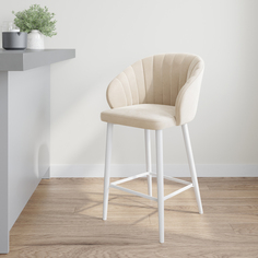 Стул полубарный Уолли Лазурит