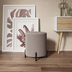 Пуф на ножках Феликс Лазурит