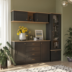 Стенка для гостиной Перфетто №3 Лазурит