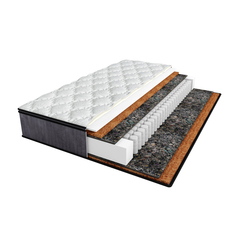 Матрас Энигма 140x200 с системой комфорта Pillow Top и пружинным блоком MultiPocket Лазурит