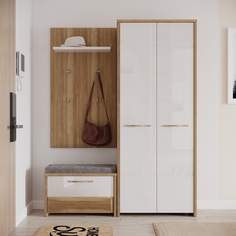 Прихожая со шкафом Gala №4 Лазурит