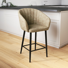 Стул полубарный Микки Лазурит