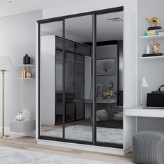 Шкаф-купе 3-дверный Рио Верде Лазурит