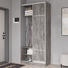 Прихожая со шкафом Рио Верде №2 левая Лазурит