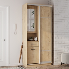 Прихожая со шкафом Рио Верде №18 левая Лазурит