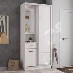 Прихожая со шкафом Рио Верде №18 левая Лазурит