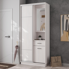 Прихожая со шкафом Рио Верде №21 правая Лазурит