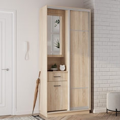 Прихожая со шкафом Рио Верде №18 левая Лазурит