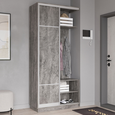 Прихожая со шкафом Рио Верде №5 правая Лазурит