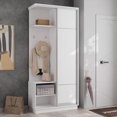 Прихожая со шкафом Рио Верде №2 левая Лазурит