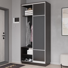 Прихожая со шкафом Рио Верде №1 левая Лазурит