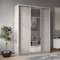 Шкаф-купе 3-дверный Рио Верде Лазурит