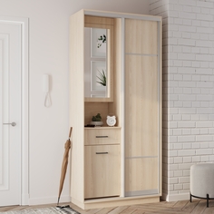 Прихожая со шкафом Рио Верде №18 левая Лазурит