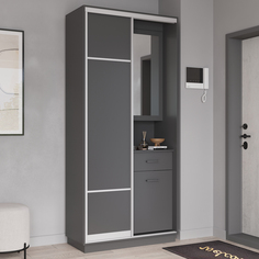 Прихожая со шкафом Рио Верде №22 правая Лазурит