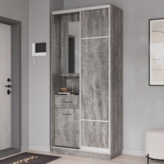 Прихожая со шкафом Рио Верде №17 левая Лазурит