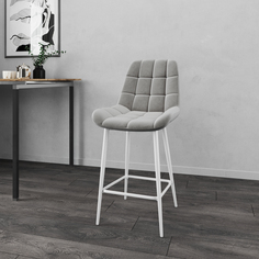 Стул полубарный Стивен Лазурит