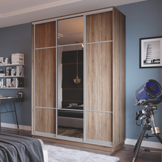 Шкаф-купе 3-дверный Рио Верде Лазурит