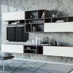 Стенка для гостиной Селеста №2 Лазурит