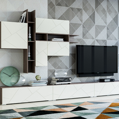 Стенка для гостиной Селеста №4 Лазурит