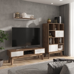 Стенка для гостиной Элетто №11 Лазурит