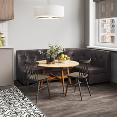 Кухонный уголок правый Ванкувер Лазурит