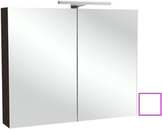 Зеркальный шкаф белый блестящий 70х65 см Jacob Delafon Odeon Up EB786-G1C