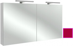 Зеркальный шкаф малиновый 120х65 см Jacob Delafon Odeon Up EB798RU-R3
