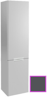 Подвесная колонна правосторонняя серый антрацит глянец Jacob Delafon Reve EB1141D-442