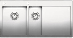Кухонная мойка Blanco Claron 6 S-IF InFino нержавеющая сталь 521646