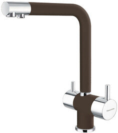 Смеситель для кухни Florentina Ares AV хром/мокко 30.30H.2120.303
