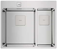 Кухонная мойка Teka Forlinea RS15 2B 580 полированная сталь 115030013