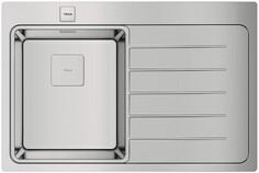 Кухонная мойка Teka Zenit RS15 1B 1D R 78 полированная сталь 115100007