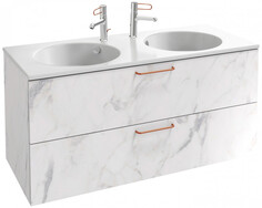 Тумба белый мрамор 120 см Jacob Delafon Odeon Rive Gauche EB2525-R7-NR4