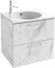 Тумба белый мрамор 60 см Jacob Delafon Odeon Rive Gauche EB2520-R5-NR4