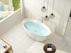 Акриловая ванна 170х82 см Art&Max Bologna AM-BOL-1700-820
