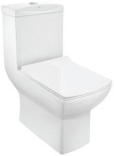 Унитаз-компакт с сиденьем микролифт Jaquar Lyric LYS-WHT-38851P180UFSM