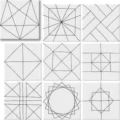 Керамогранит Geotiles Geomix Pawn 22.3x22.3(40 Видов Рисунка)