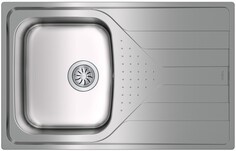 Кухонная мойка Teka Universe 45 45 T-XM 1B 1D декоративная сталь 115110029