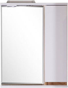 Зеркальный шкаф 60х74,4 см белый/дуб золотой R ASB-Mebel Марко АСБ мебель