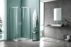 Душевой уголок 90х90 см Aquatek AQ ARI RO 09020CH прозрачное