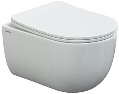 Подвесной безободковый унитаз с сиденьем микролифт Berges Ventas 082135