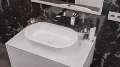 Раковина 55х35 см Whitecross Malachite A 0721.055035.100