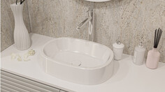 Раковина 50х35 см Whitecross Obsidian A 0733.050035.100