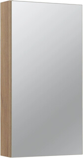 Зеркальный шкаф 40х65 см дуб L/R Runo Лада 00-00001193 РУНО